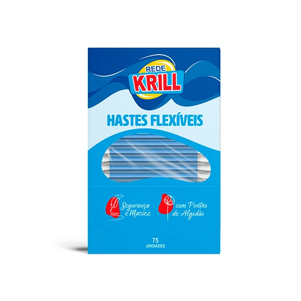 Hastes Flexiveis Rede Krill 75un