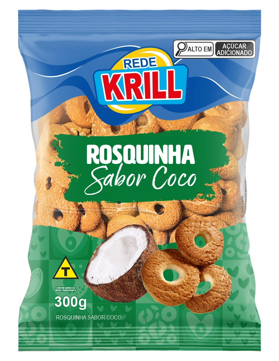 Bisc.rede Krill Rosq.coco 300g