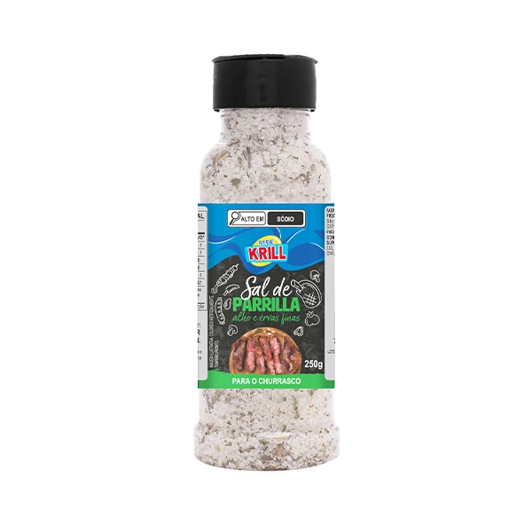 Sal Parrilla Rede Krill Alho E Ervas 250g