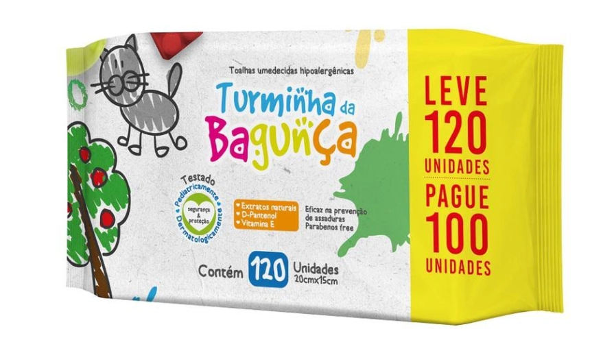 Toalha Umed Turminha Bagunca C/120