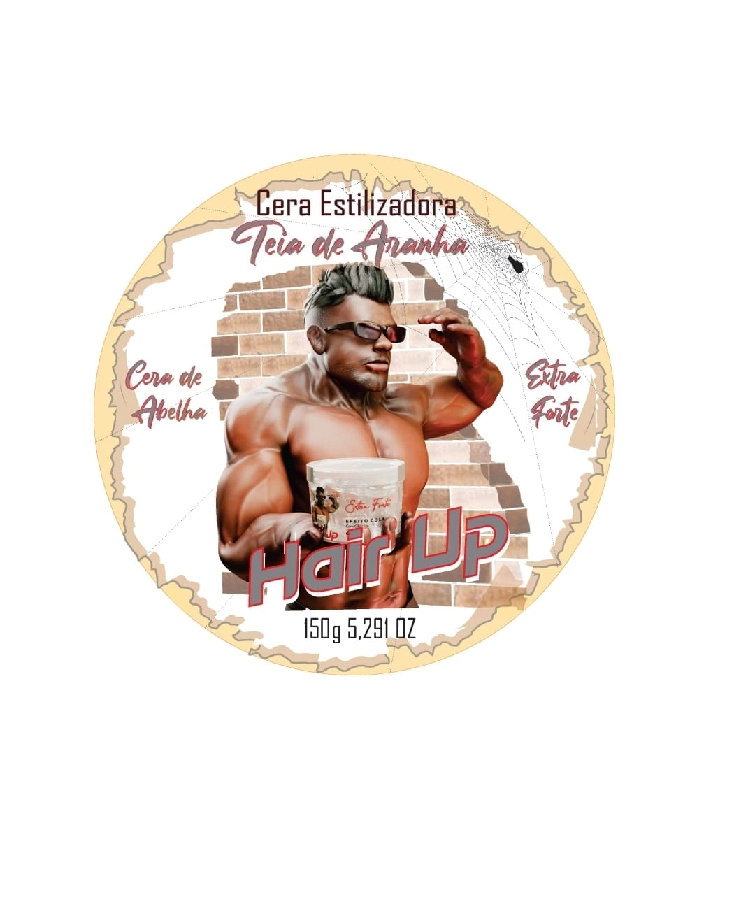 Hair Up Cera Estilizadora 150g Teia D Aranha