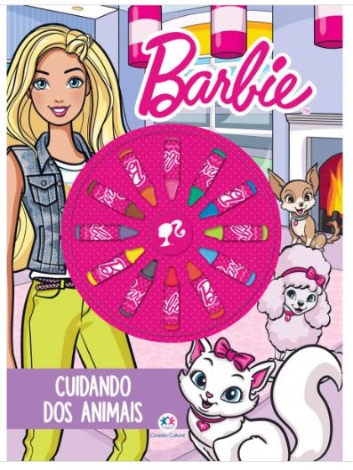 Livro Giz De Cera Barbie 83115 Ciranda Cultural
