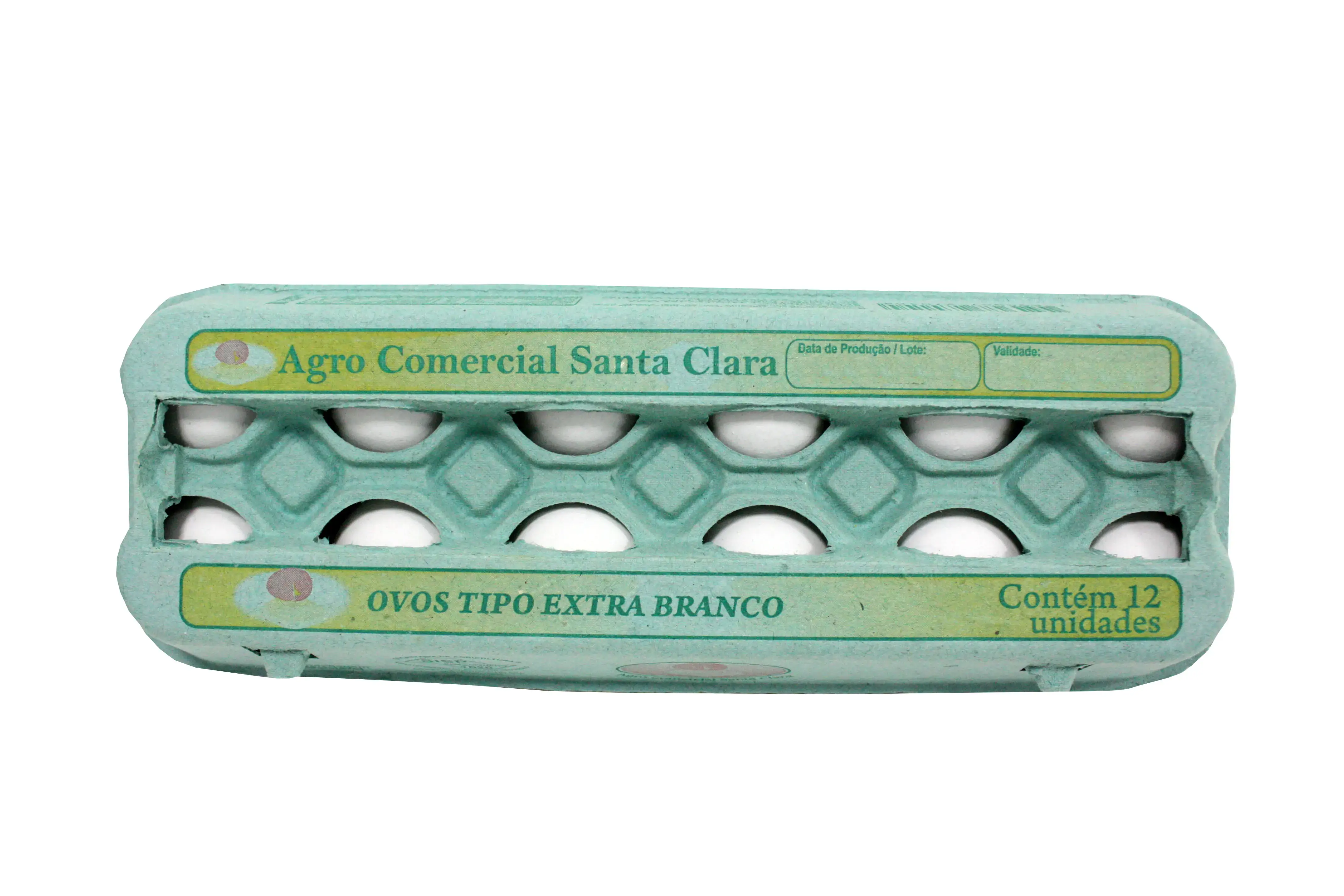 Ovos Santa Clara Extra Branco C/12