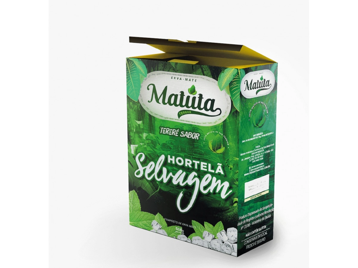 Erva Mate Matuta Hortela Selvagem 500g