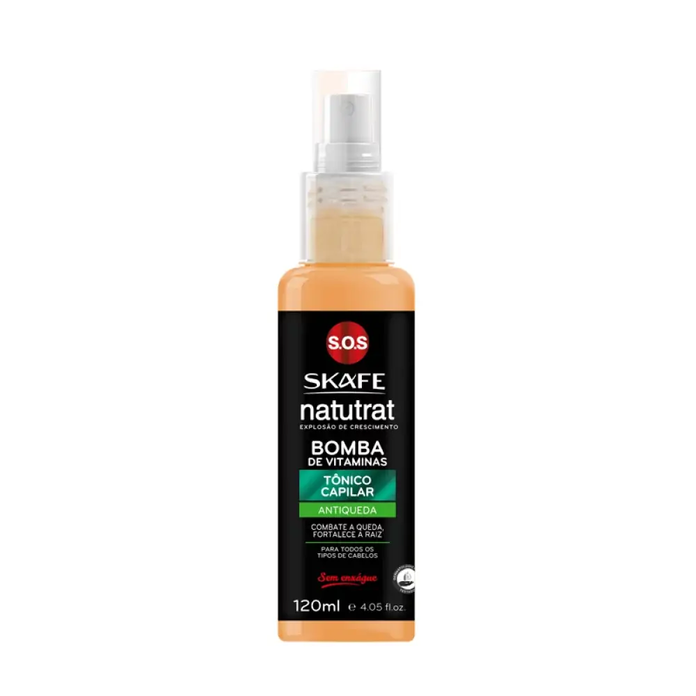 Tonico Capilar Natutrat 120ml Sos Bomba