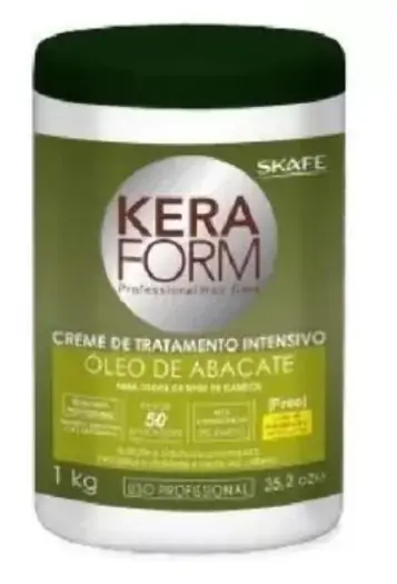 Creme Trat Skafe 500g Ultra Ativo Oleo De Abacate