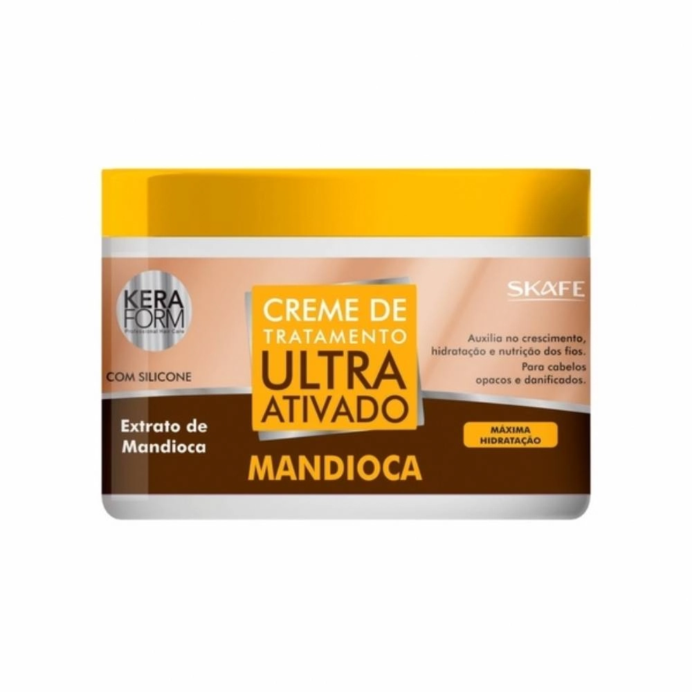 Cr Trat Skafe Ultra Ativ 500g Mandioca