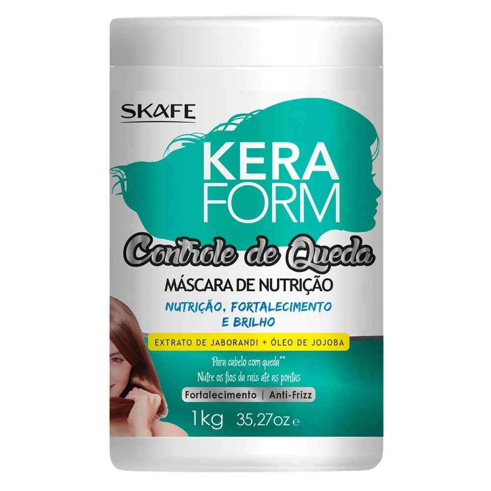 Masc Nut Keraform 1kg Controle Queda