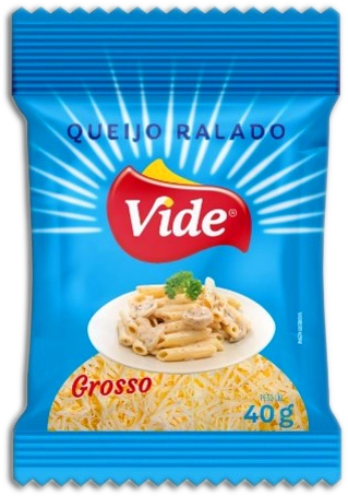 Vide Queijo Ralado Grosso 40g
