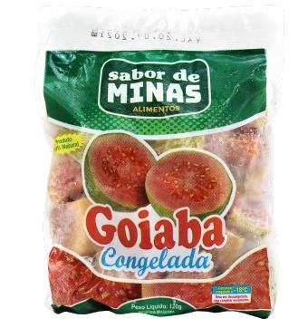 Fruta Cong.sabor Minas 120g Goiaba