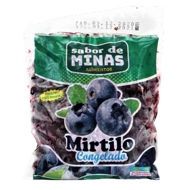 Fruta Cong.sabor Minas 120g Mirtilo