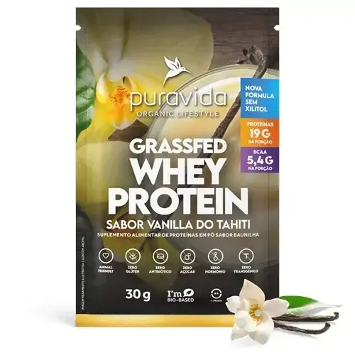 Whey Protein Grassfed Vanilla Tahiti Puravida 30g