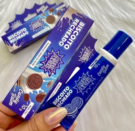Gloss Candy Balm Biscoito Recheado Hlsp09 Super Poderes