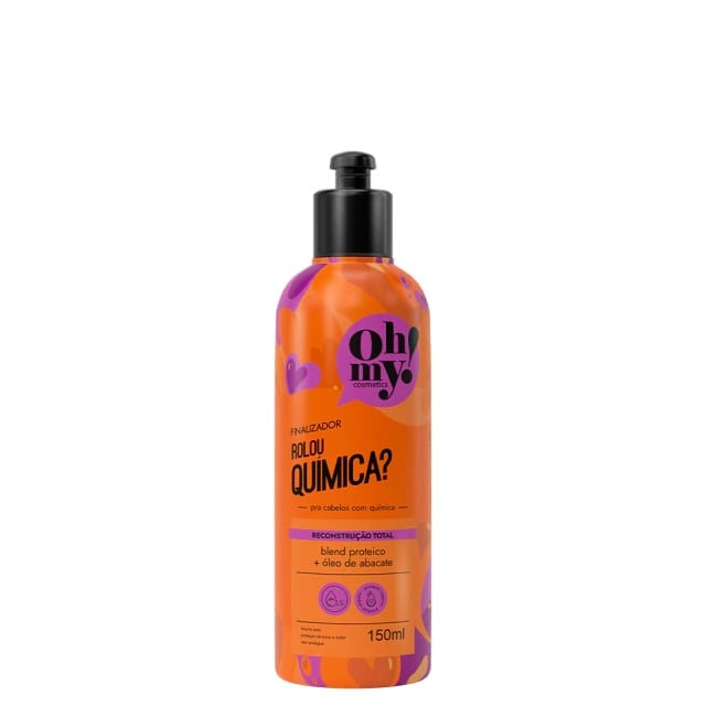 Finaliz.oh My 150ml Cabelos C Quimica Rolou Quimica