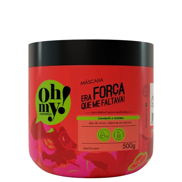 Mã¡scara Oh My Era Forã A Que Me Faltava 500g