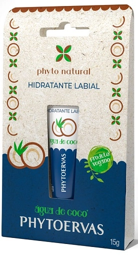 Hidratante Labial Phytoervas 15g Blister Agua De Coco