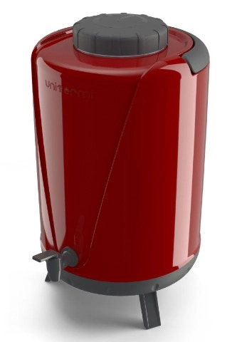 Botijao Arezzo 10,0l C/torneira Vermelha Ref 71170