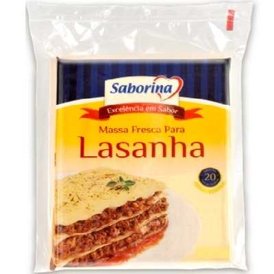Massa P/ Lasanha Saborina 1kg