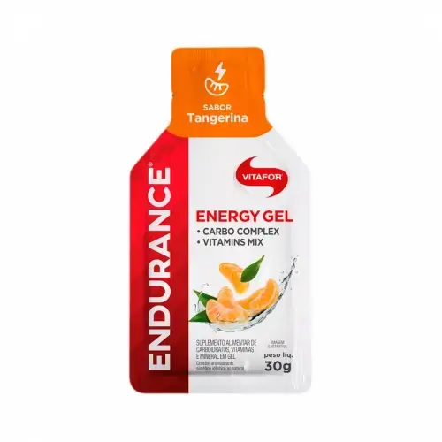 End Energy Gel 12 Saches De 30g Tangerina
