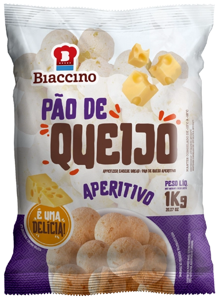 Pao De Qjo Biaccino 1kg Aperitivo