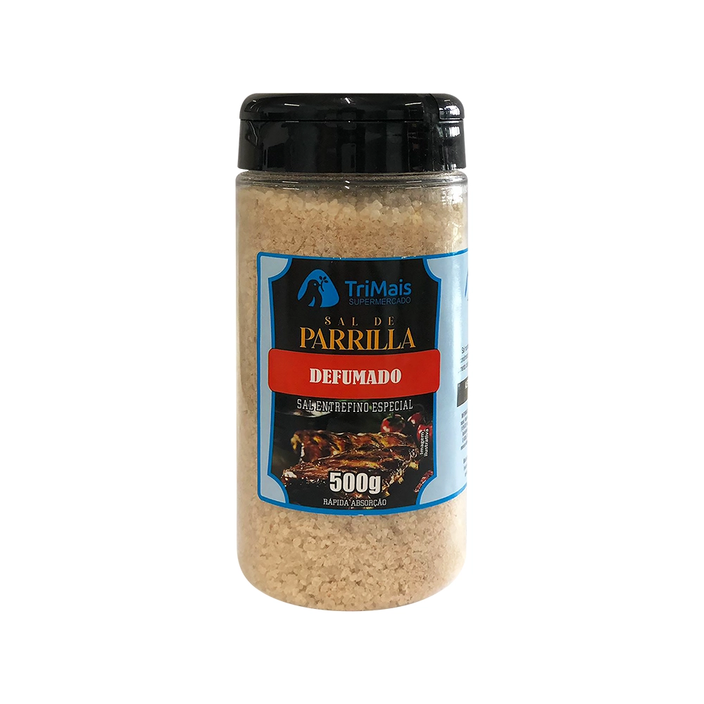 Sal De Parrilla Trimais 500g Defumado
