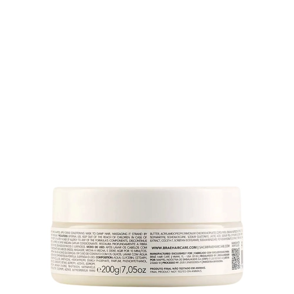 Mascara Tratamento Brae Anti Frizz Brae Divine 200g 2/2