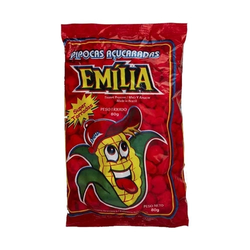 Pipoca Doce Emilia 80gr