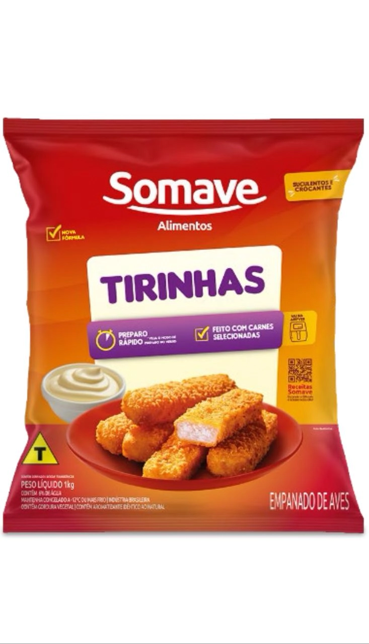 Tirinhas Crisck 1kg Tradicional