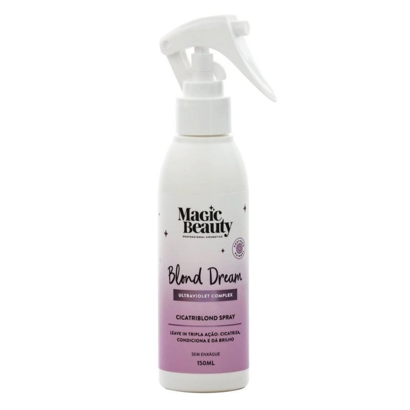 Finalizador/leavein Magic Beauty Cicatriblond Blond Dream 150ml