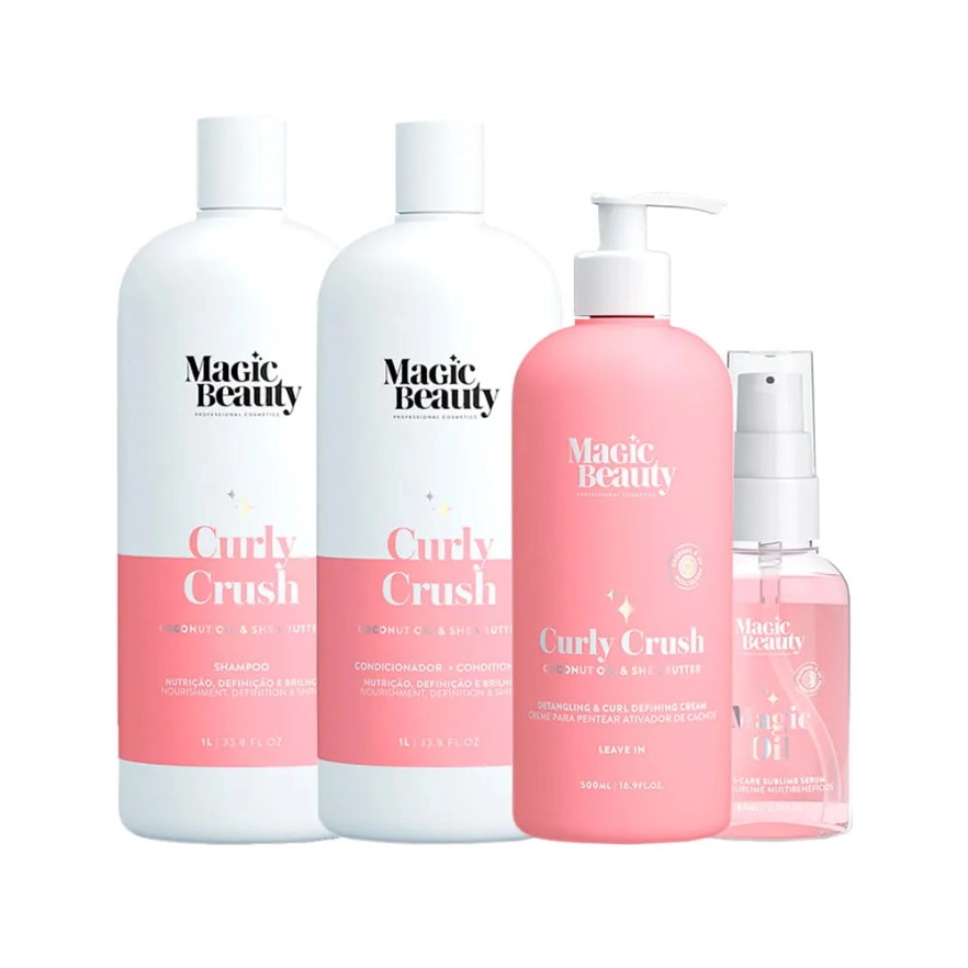 Magic Beauty Curly Crush Cond 1000ml New
