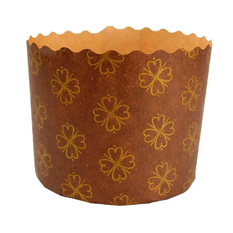 Form Panetone Marrom 250g C/12 Pa9090m Ecopack