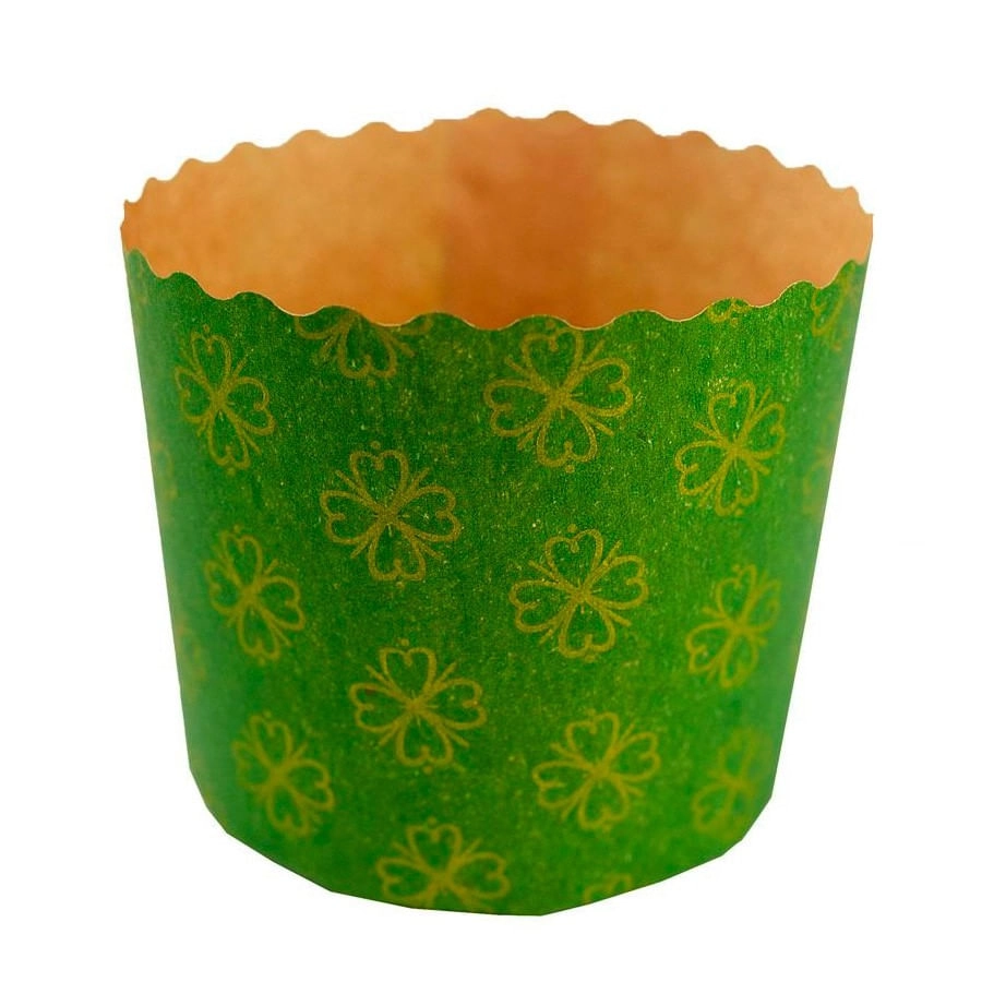 Form Panetone Verde 250g C/12 Pa9090vd Ecopack