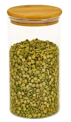 Pote P/ Mantimento Tampa Bamboo O.1100ml