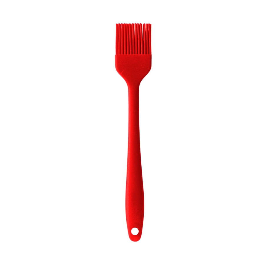 Pincel De Silicone Pequeno Vermelho Oikos