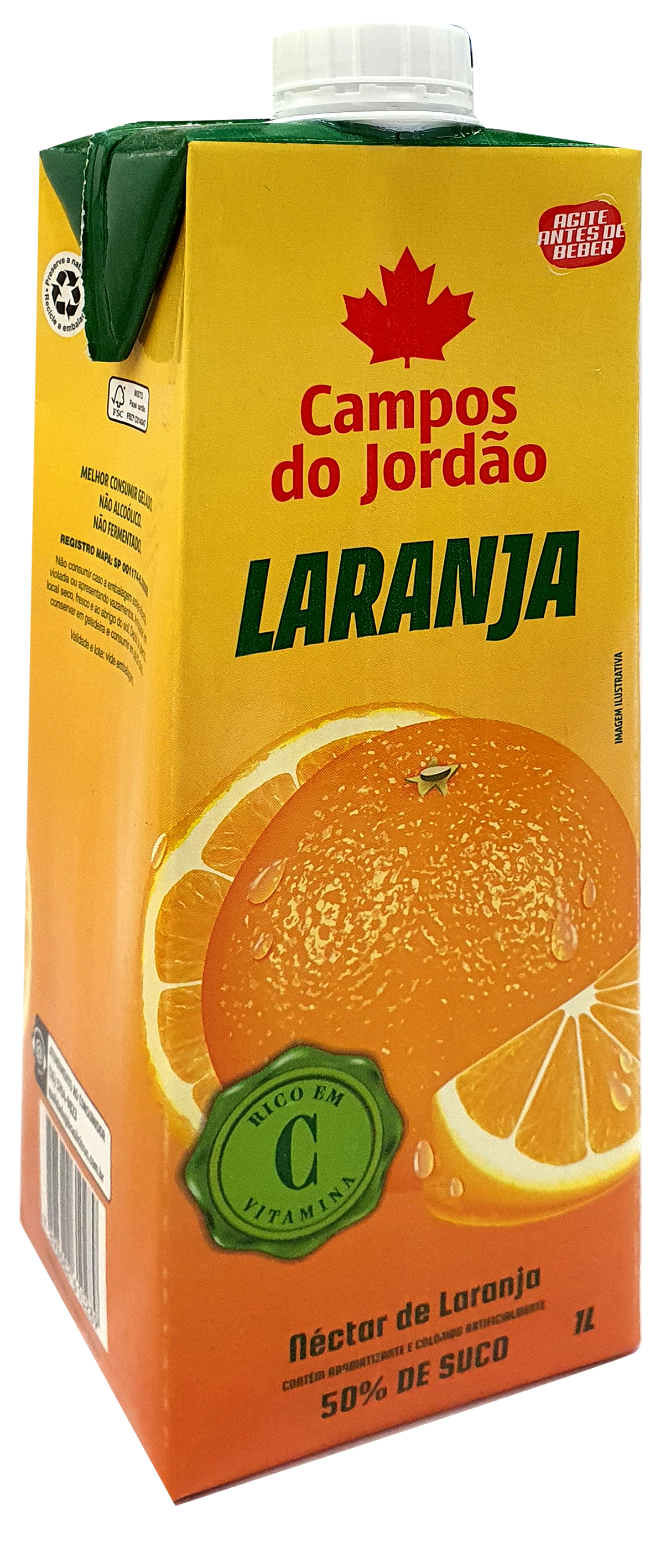 Nectar Campos Do Jordao 1l Laranja