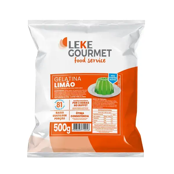 Gelatina Sabor Limão