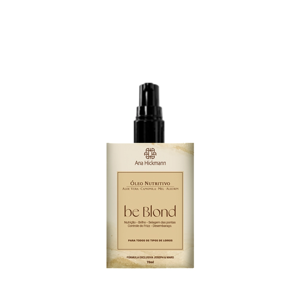 Oleo Capilar Ana Hickmann Nutritivo Be Blond 70ml