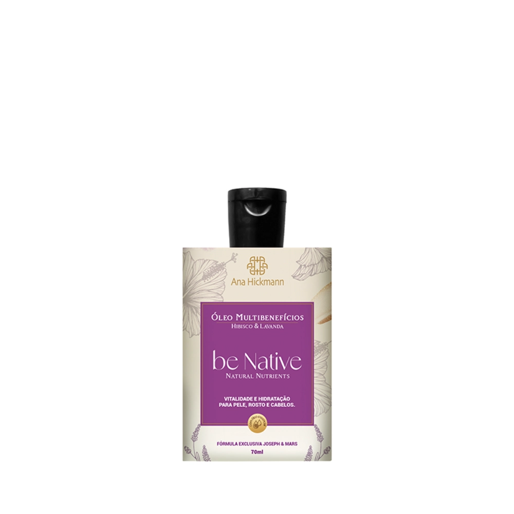 Oleo Multi Ana Hickmann Be Native Hibisco E Lavanda 70ml