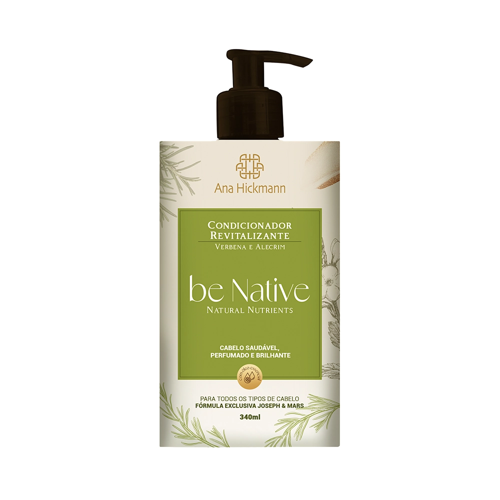 Condicionador Ana Hickmann Be Native Alecrim E Verbana 340ml