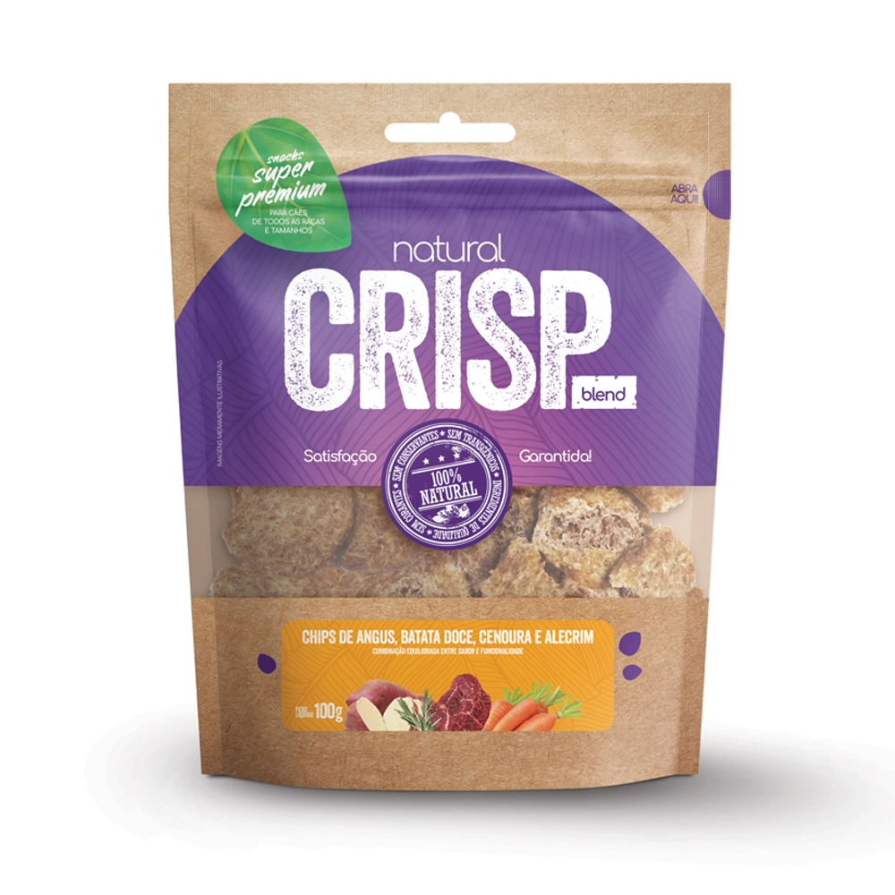Snack Caes Nat.crisp 100gr Mix
