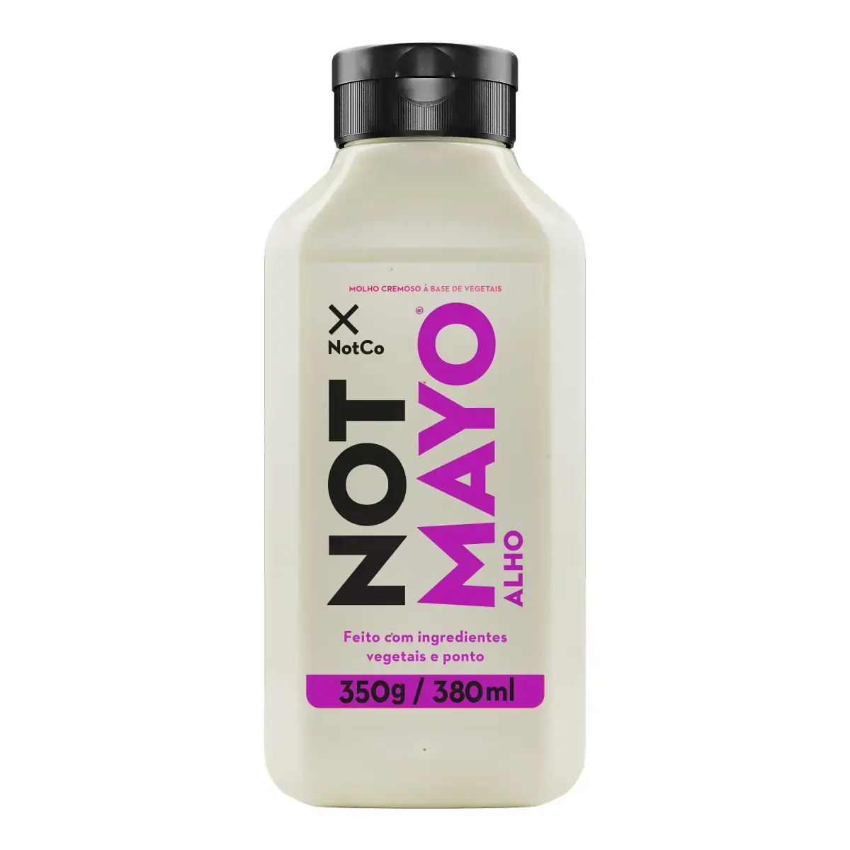 Molho Cremoso à Base De Vegetais Alho Not Mayo Squeeze 350g