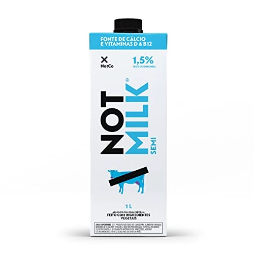 Bebida Vegetal Semidesnatado Not Milk Caixa 1l