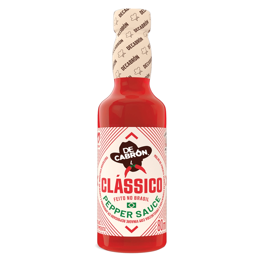 Molho Pimenta Vermelho De Cabron 80ml Classico
