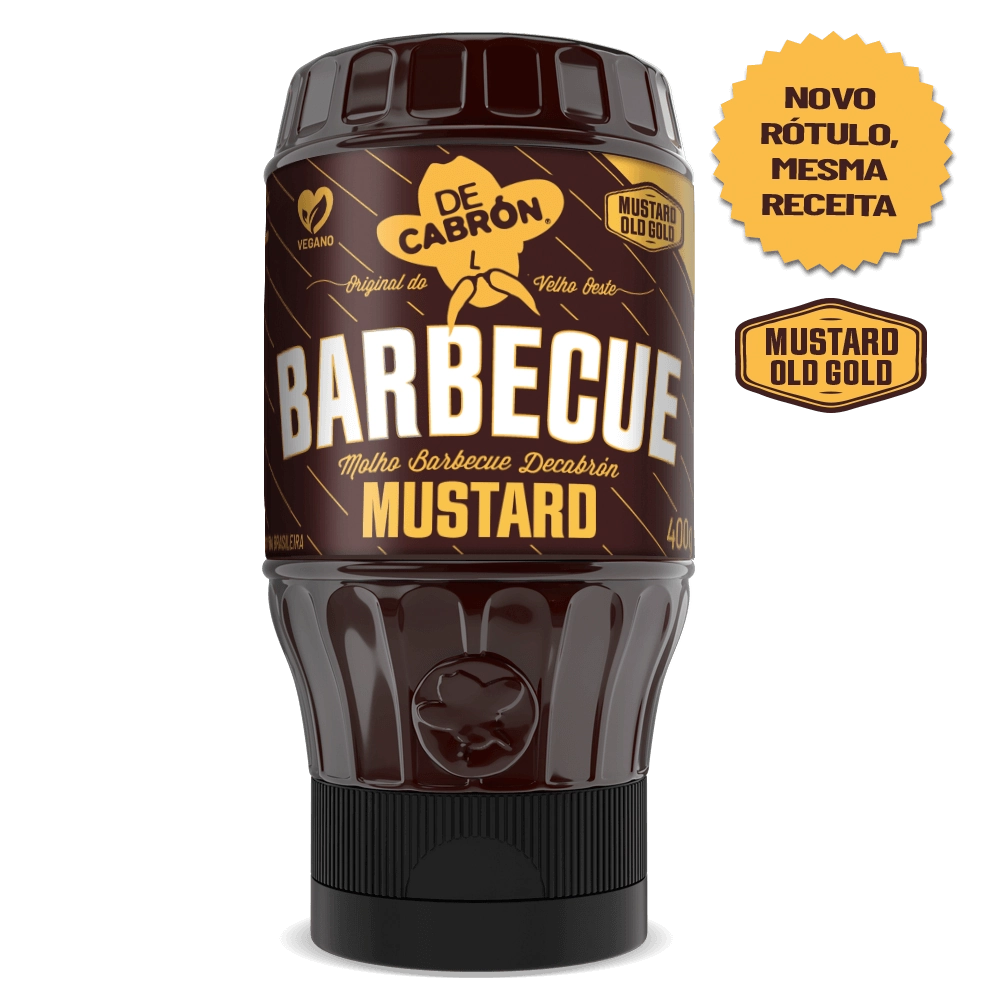 Molho Barbecue Decabron 230g Mustard