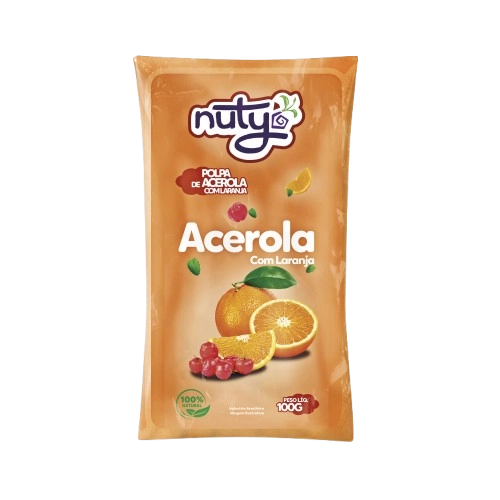 Polpa Nuty 100g Acerola C/laranja