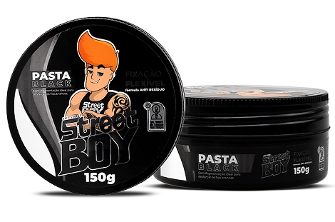 Pasta Modeladora Street Boy Black 150g