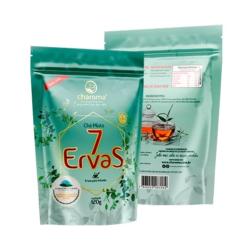Cha Charoma 60g 7ervas Suave Not