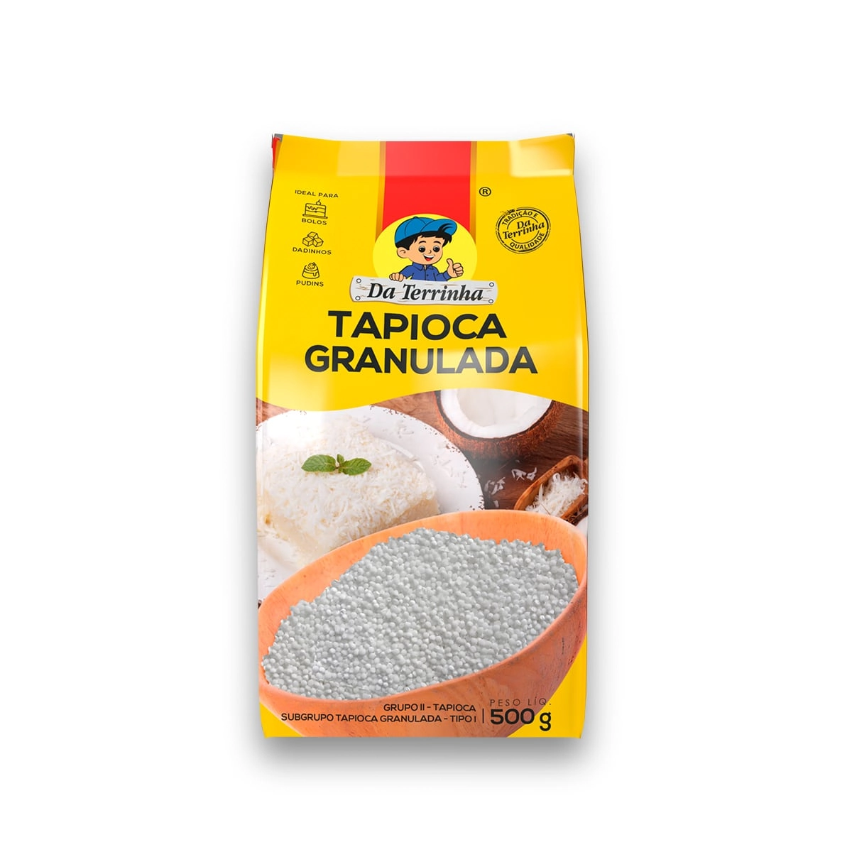 00012 Tapioca Da Terrinha Granulada 500 G Und