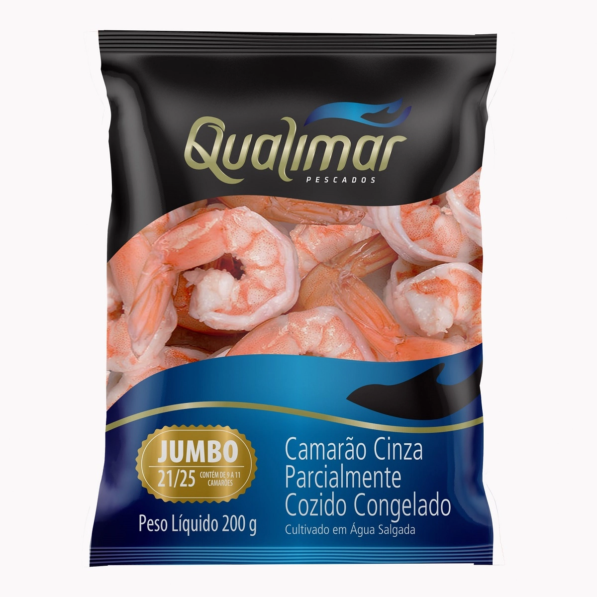 Camarao Cinza Qualimar 200g Desc.evisc.21/25