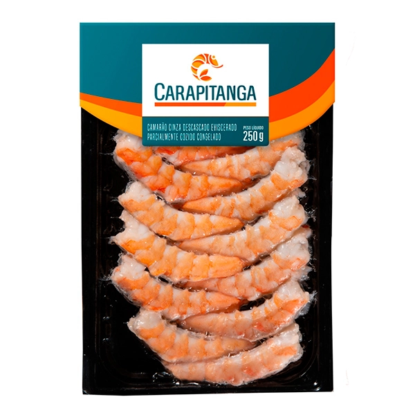 Camarao Cong Carapitanga Cinza 21 25 Desc 250g